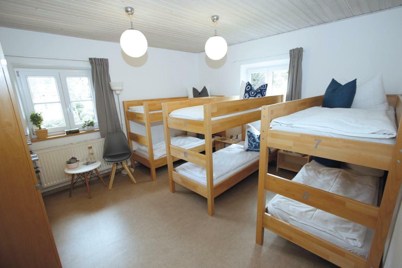 Berg Blick Jugendherberge Mit Privatzimmer Kochel am See Exterior photo